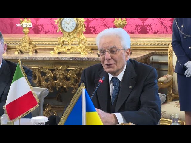 ⁣Mattarella a Zelensky: sostegno per intera Europa