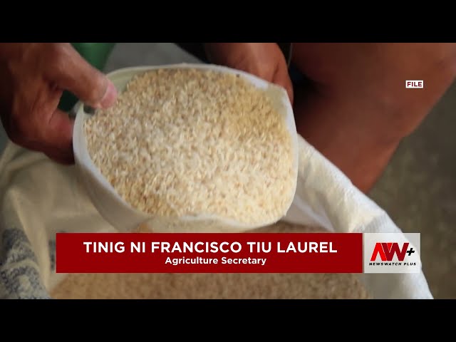 ⁣Maximum SRP ng imported na bigas ₱58/kg simula Jan. 20 | NewsWatch Reports