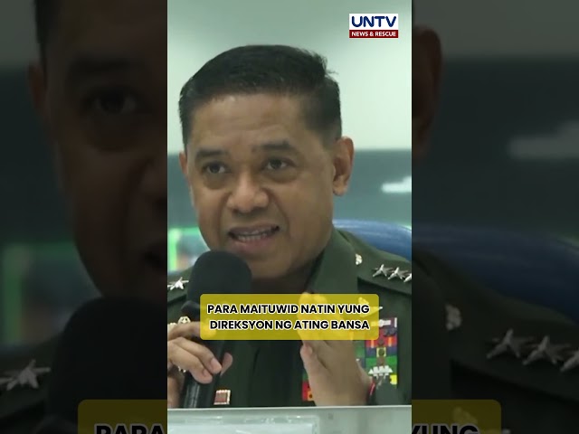 ⁣Publiko, hinikayat ng liderato ng AFP na bumoto ng tama para maituwid ang direksyon ng bansa