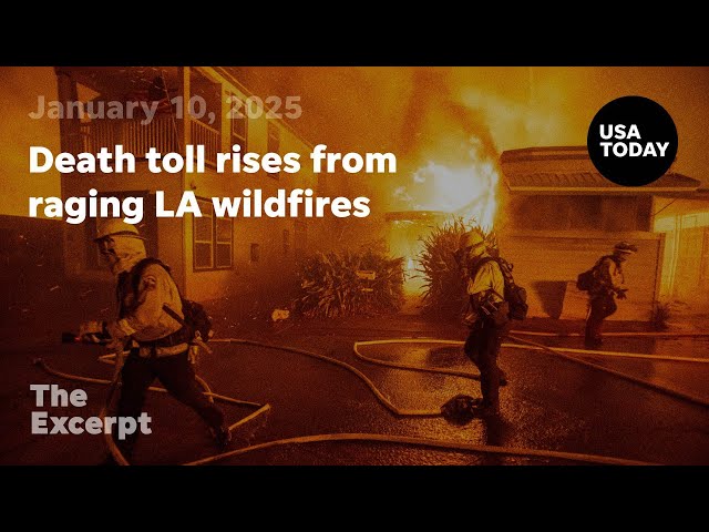 ⁣Death toll rises from raging LA wildfires | The Excerpt