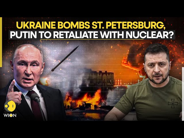 ⁣Russia-Ukraine War: Ukraine Bombs St. Petersburg, Putin To Retaliate With Nuclear? | WION LIVE