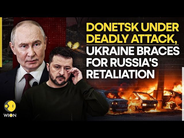 ⁣Russia-Ukraine War: Donetsk Under Deadly Attack, Ukraine Braces For Russia's Retaliation | WION