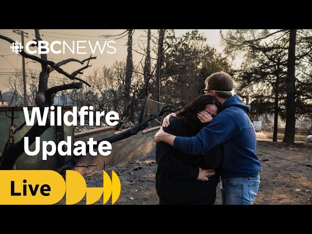 ⁣Los Angeles officials provide wildfire update