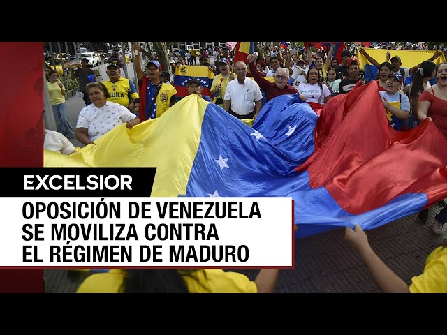 ⁣Protestas en Venezuela contra la investidura de Maduro