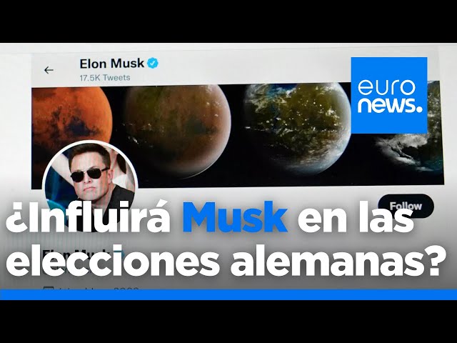 ⁣¿Cómo podría influir Elon Musk y la red X en las elecciones de Alemania?