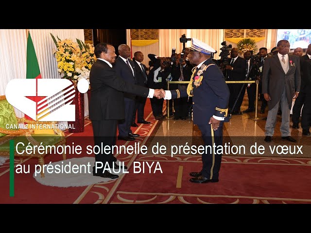 ⁣ [ LIVE ]Cérémonie solennelle de présentation de vœux au président de la république du Cameroun