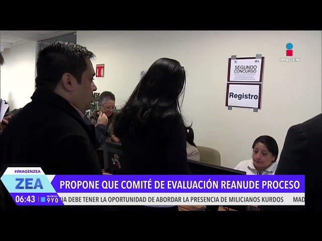 ⁣Yasmín Esquivel que el Comité de Evaluación del PJF retome los trabajos para el proceso electoral