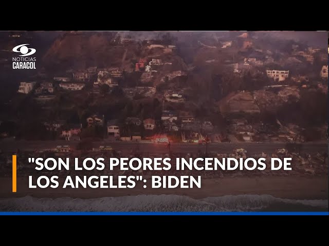 ⁣Incendios fuera de control en California: 10 personas han fallecido por las conflagraciones