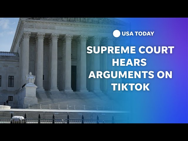 ⁣Listen live: Supreme Court hears arguments on TikTok