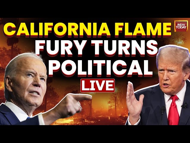 ⁣California Wildfire LIVE Updates: Massive Fire In Los Angeles, Prez Biden Promises Federal Aid