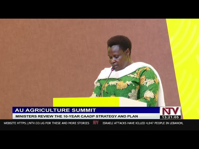 ⁣Joint ministerial session underway at AU Agriculture Development Program Summit