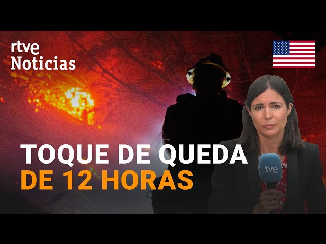 ⁣INCENDIO LOS ÁNGELES: DETIENEN al PRESUNTO PIRÓMANO y a veinte SAQUEADORES | RTVE Noticias