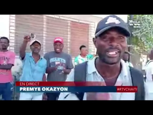 ⁣Yon gwoup dirijan òganizasyon fèmen pòt meri Tigwav la pou egzije revokasyon Bertrand Subrême.