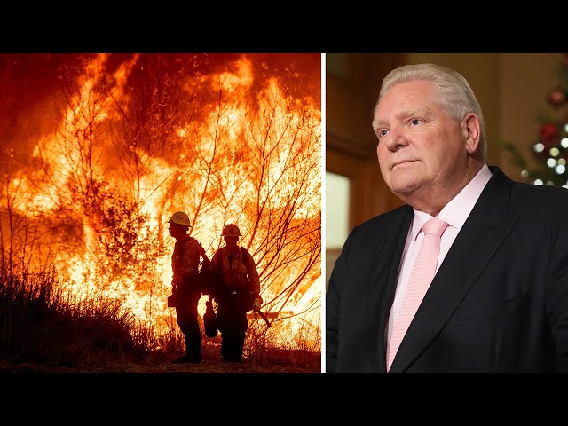 ⁣Ont. Premier Ford pledges to help L.A. wildfire fight | "we’re going to be there supporting the