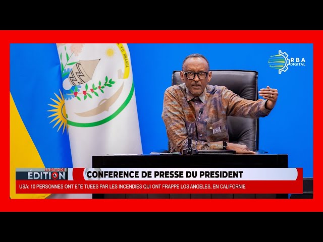 ⁣Le Rwanda ne doit pas  être le bouc émissaire des problèmes de la RDC: Président Kagame