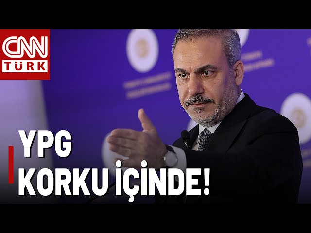 ⁣Hakan Fidan Konuştu, YPG'yi Korku Bastı! Dünyanın Gözü Orada...