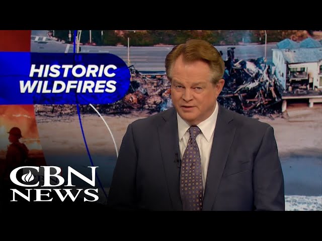 ⁣Devastating Wildfires | News on The 700 Club - January 10, 2025