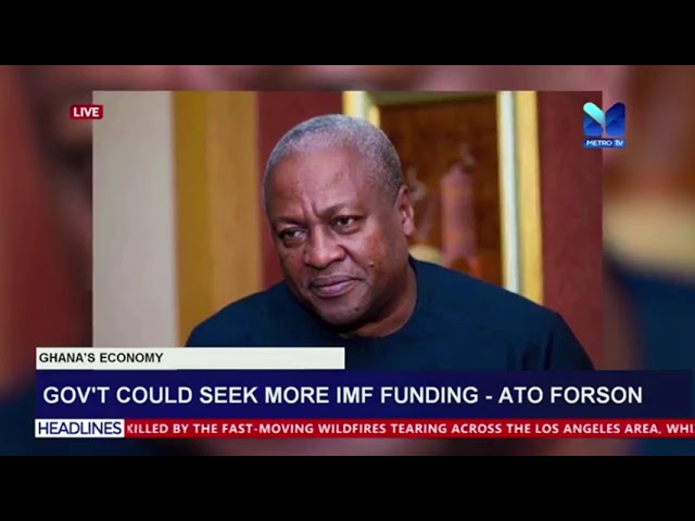 ⁣Gov't could seek more IMF funding---Ato Forson