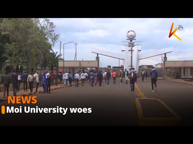 ⁣Moi University staff resume strike