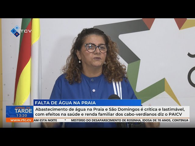 ⁣PAICV critica abastecimento de água na Praia e São Domingos, afetando saúde e renda familiar.