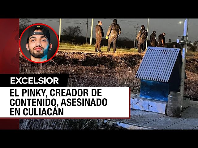 ⁣Ejecutan en Culiacán a otro creador de contenidos, conocido como El Pinky