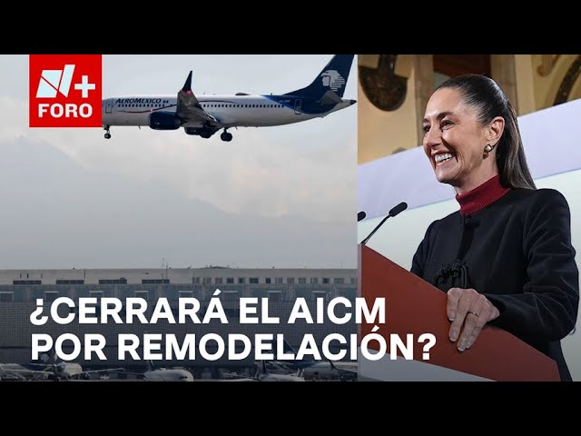 ⁣Sheinbaum anuncia remodelación de aeropuerto en CDMX previo al mundial 2026 - Expreso de la Mañana