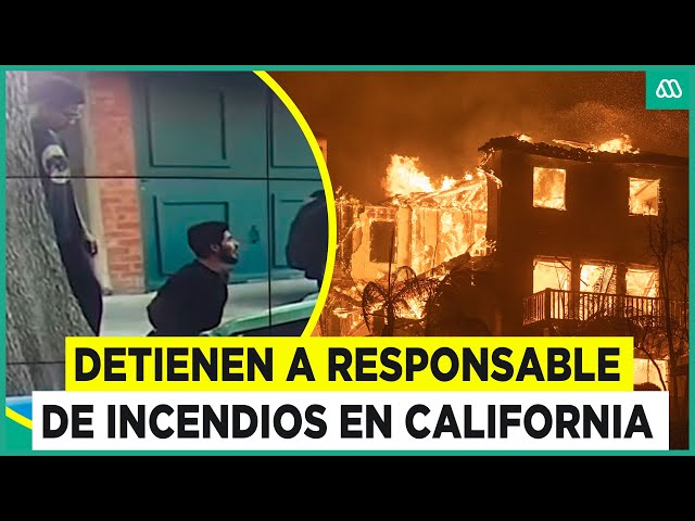 ⁣Toman detenido a posible responsable de incendios en California: Vecinos lo lincharon