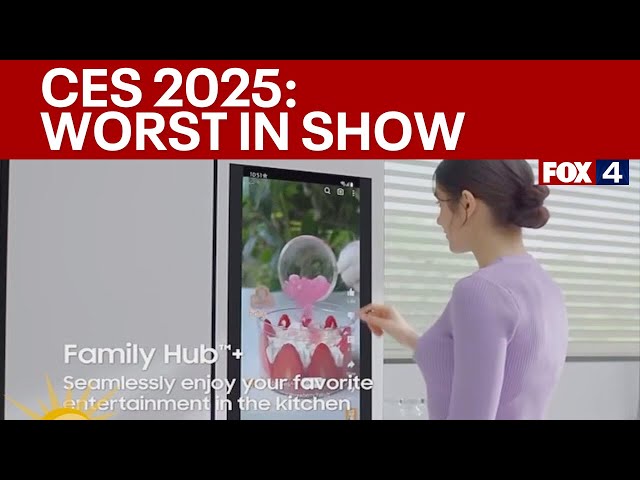 ⁣CES 2025: Products from the 'Worst in Show' list