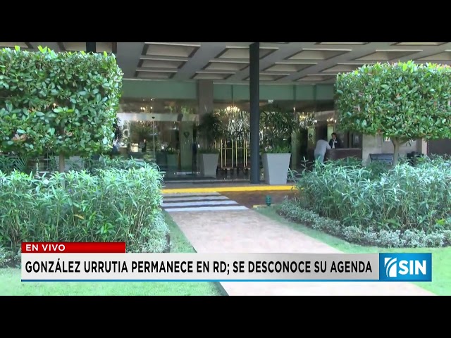 ⁣Aumenta la seguridad en hotel donde se aloja  González Urrutia en RD