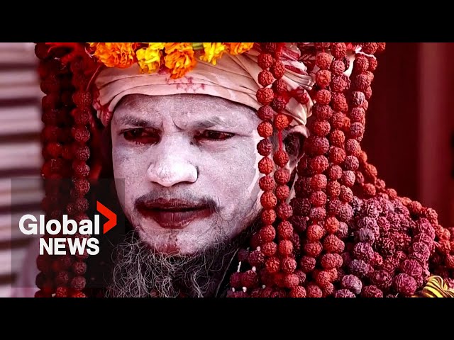 ⁣Kumbh Mela: Millions of Hindus prepare for major pilgrimage in India