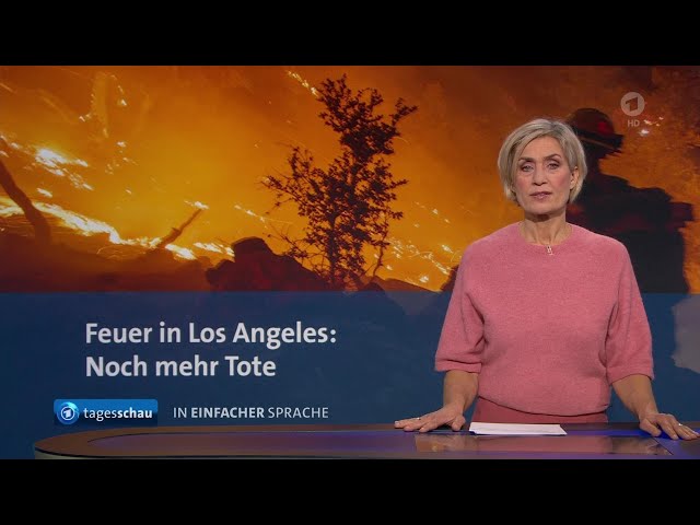 ⁣tagesschau in Einfacher Sprache 19:00 Uhr, 10.01.2025