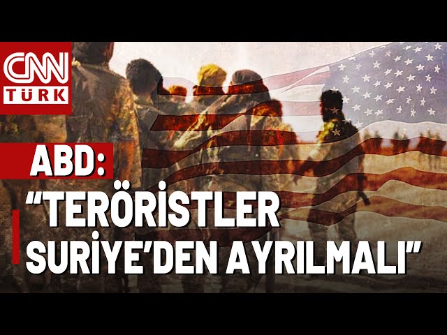 ⁣ABD'den Dikkat Çeken Suriye Açıklaması! "PKK Dahil Yabancı Teröristler Suriye'den Ayr