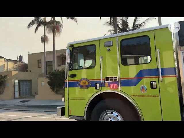 ⁣Palisades Fire: Video shows destruction, debris covering PCH | USA TODAY