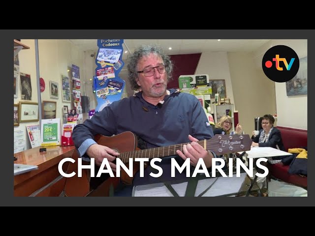 ⁣Raphaël Descamps, interprète et compositeur de chants marins