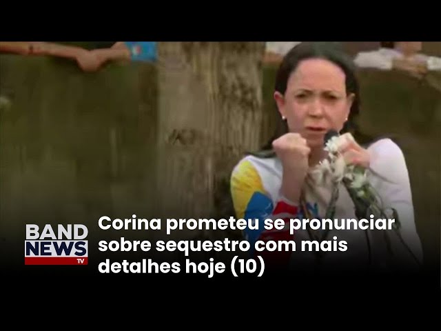 ⁣Corina promete pronunciamento | BandNewsTV