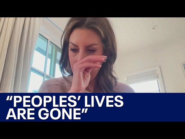 ⁣Palisades realtor who lost home in Los Angeles wildfires reacts to destruction