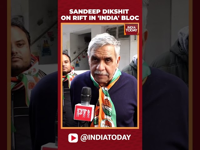 ⁣Delhi Congress Leader Sandeep Dikshit Speaks On The Rift In 'INDIA' Bloc #shorts #delhiele