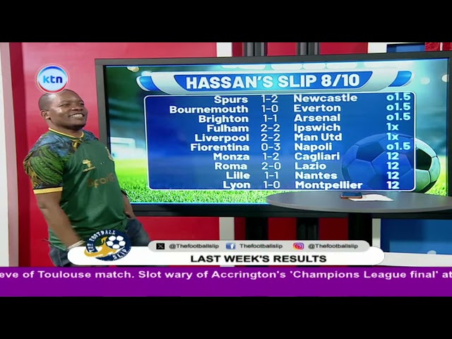 ⁣Last weekends slip results and prediction performances | The Football slip