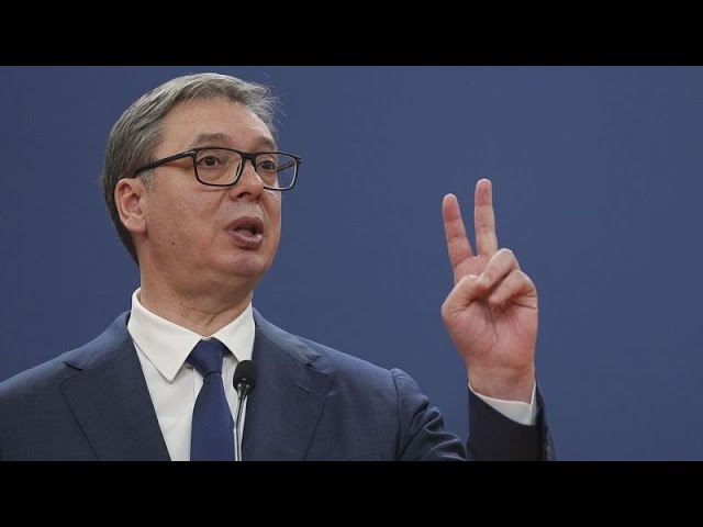 ⁣Serbie : Vučić s'entretiendra avec Poutine face aux sanctions pétrolières américaines