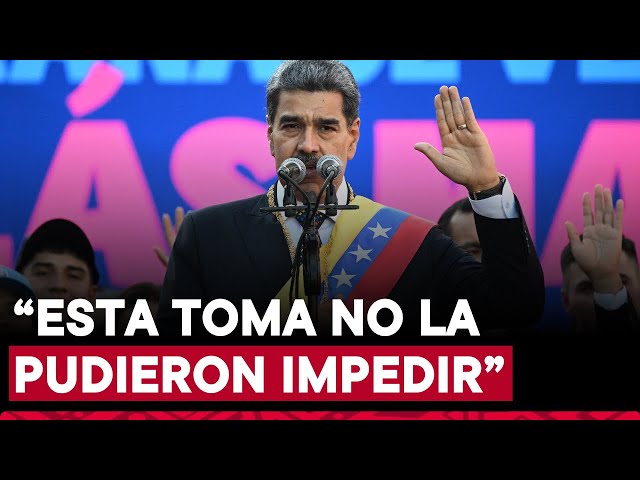 ⁣Venezuela: Nicolás Maduro critica a países que reconocen como presidente a Edmundo González