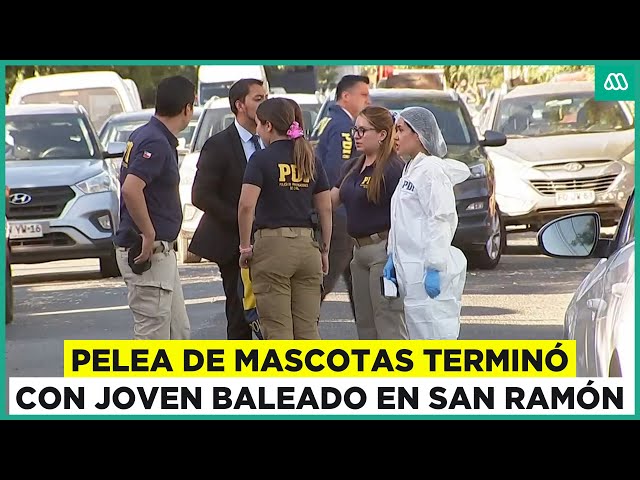 ⁣Pelea de mascotas terminó con joven baleado en San Ramón