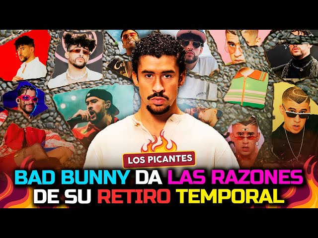 ⁣Entre lágrimas, Bad Bunny explica las razones de su retiro temporal | Vive el Espectáculo