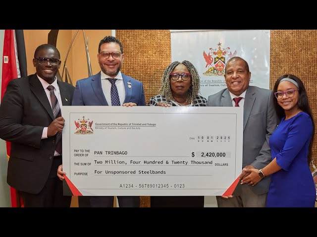 ⁣$2 Million For Unsponsored Steelbands