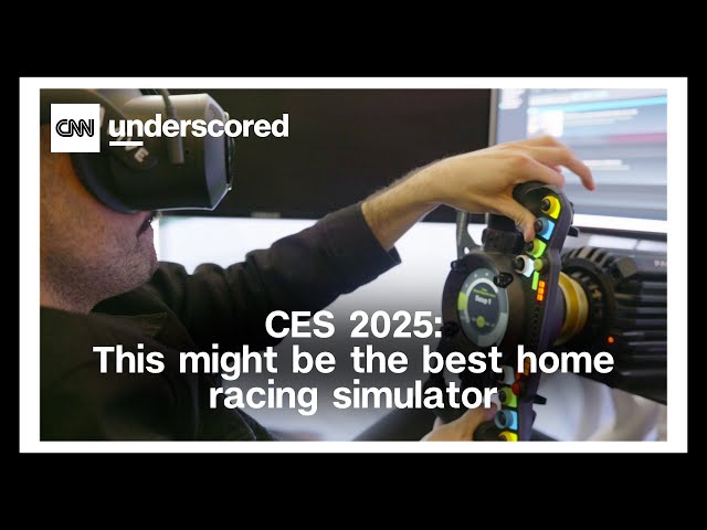 ⁣CES 2025: Is this the ultimate home driving sim?