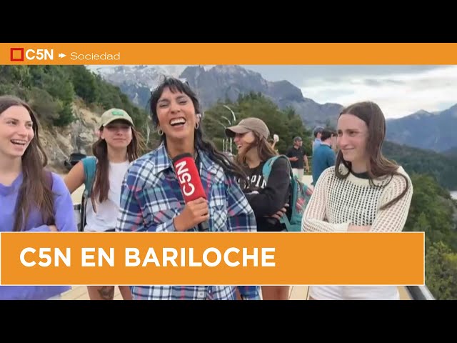 ⁣C5N en BARILOCHE: la MONTAÑA, la alternativa de los que no eligen PLAYA