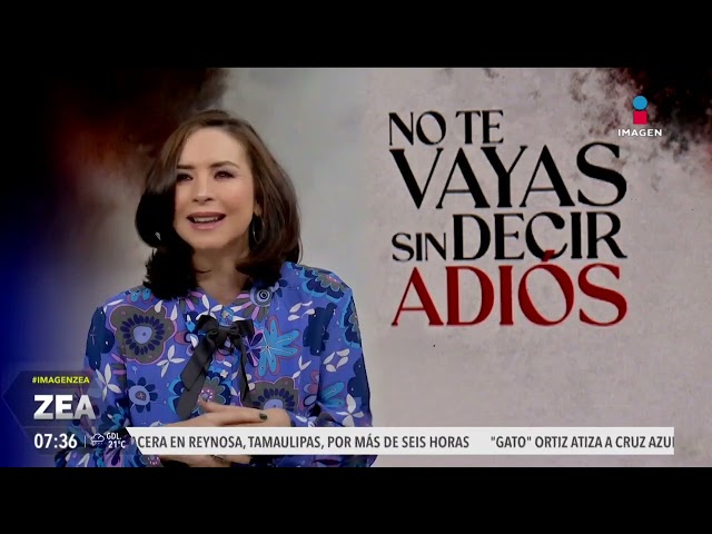 ⁣Andrea Torre nos invita a ver la obra "No te vayas sin decir adiós" | Noticias con Francis