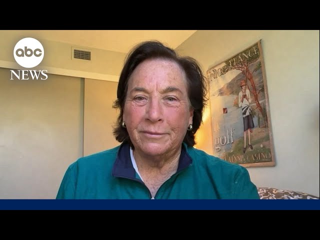 ⁣LPGA golfer Amy Alcott, a Palisades resident, comments on California fire