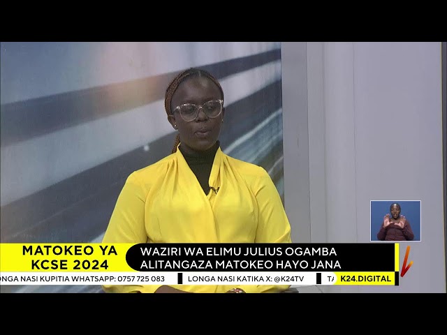 ⁣K24 TV LIVE | Habari kutoka kote nchini kwenye #K24Mchipuko