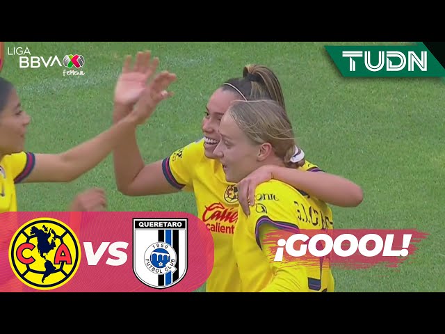 ⁣¡MANITA DE AMÉRICA! Priscila vuelve a marcar | América 5-0 Querétaro | Liga MX Femenil-CL2025 J2