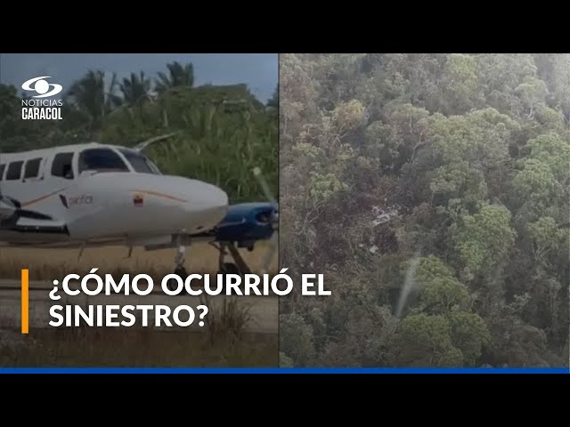 ⁣Murieron los diez ocupantes de la avioneta accidentada en Antioquia